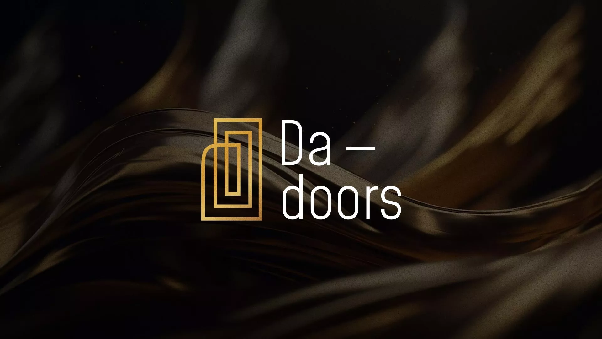 Разработка логотипа для компании «DA-DOORS» в Качканаре